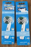 Lot Of 2 New Oral-b Daily Clean Replacement Brush Heads 3 Count Free Ship. Fixed Price $16.99.