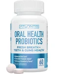 Chewable Probiotics For Dental Health - Gum Care, Bad Breath Treatment, 60. Fixed Price $21.79.