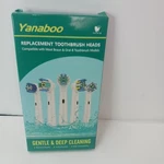 Yanaboo Replacement Toothbrush Heads 8 Packs Brand New Oral Braun. Fixed Price $11.96.