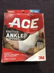 Ace Knitted Ankle Support 3M White. Fixed Price $49.99.