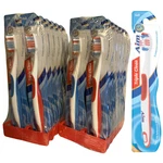 Aim Triple Clean Soft Bristle Standard Displays - 24 Toothbrushes. Fixed Price $69.99.