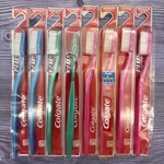 8 Nos Vintage Colgate Plus Toothbrush Diamond 1 Shaped Full Head Medium Bristles. Fixed Price $49.99.