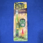 2013 Dr. Fresh Marvel Hulk Travel Kit Toothbrush Green Cap Suction Cup. Fixed Price $12.50.