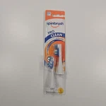 Spinbrush Pro Clean Replacement Heads Soft Bristles 2 New Sealed Nib. Fixed Price $11.99.