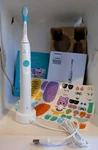 Sonicare For Kids Electric Toothbrush Head Bundle, Pet Edition-works! No Box. Fixed Price $12.79.