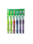6 Pack Sunstar Gum 525 Technique Deep Clean Soft Compact Toothbrushes. Fixed Price $18.94.