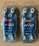 Colgate Wisp Peppermint Mini Toothbrushes Travel Pocket Nip 2 Packs. Fixed Price $7.99.