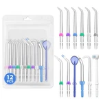 Oralphi 12PCS For Waterpik Replacement Heads, Picks Flosser. Fixed Price $17.13.
