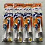 4X Spinbrush Pro Clean Replacement Heads Soft Bristles 2 Per Pack New. Fixed Price $59.99.