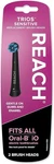 Reach Trios Sensitive Brush Heads Soft Fits Oral-b Replacement. Fixed Price $19.42.