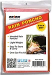 Orion Hooded Rain Poncho, One Size, #462. Fixed Price $12.90.