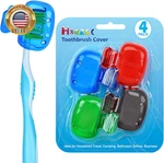 4 Pack Travel Toothbrush Head Covers Protector Cap Pod Case. Fixed Price $8.46.
