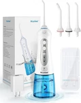 Nicefeel Cordless Water Flosser 300ML Usb Rechargeable Dental Oral Cleaner. Fixed Price $35.69.