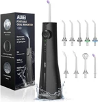 Water Flosser Teeth Pick: 9 Jet Tips Cordless Oral Irrigator With 300ML. Fixed Price $12.99.