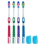 Reach Ultraclean Soft Toothbrush 4 Pack With Tongue Cleaner And Free Caps. Fixed Price $12.19.