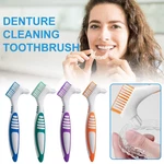 Denture Cleaner Toothbrush Double Sided Cleaning Brushes False Teeth. Fixed Price $7.49.