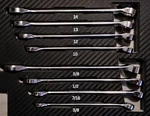 Kobalt Wrenches 8 Piece (4) Metric And Sae Combination Set. Fixed Price $18.47.