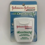 Johnson + Reach Clean Burst Icy Spearmint Waxed Dental Floss New. Fixed Price $9.99.