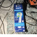 Oral-b Precisionclean Replacement Brush Heads X-shaped Bristles White 3 Pack. Fixed Price $11.00.