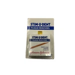Vintage Johnson & Stim-u-dent Wooden Plaque Removers 4 Pack 1980S Nos. Fixed Price $12.00.