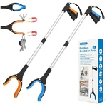 Foldable Reacher Grabber, 2-PACK 34" Tool With Magnetic Head. Fixed Price $36.79.