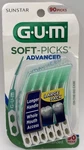Gum Soft-picks Advanced, Easy To Use Dental 90 Count Sunstar 6505. Fixed Price $12.00.