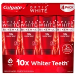 4 Colgate Optic Renewal 10X Teeth Whitening Toothpaste Exp. 6/25. Fixed Price $19.99.