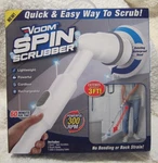 Voom Spin Scrubber Cordless Cleaning Brush Rechargeable W/extendable Handle. Fixed Price $35.00.