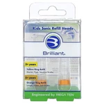 Brilliant, Kids Sonic Refill Heads, 5+ Years, Orange, 2. Fixed Price $23.08.