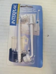 Conair Interplak Two Water Jet Brush Head Tips Model WJBT2BC. Fixed Price $12.95.