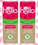 Hello Fresh Watermelon Fluoride Free Kids Toothpaste 4.2 Oz Exp 8/27. Fixed Price $11.39.