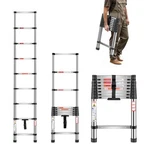 Telescoping Ladder 8.5FT 330LB Stainless Steel Portable Collapsible Vevor. Fixed Price $104.99.