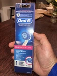 Oral-b Sensitive Gum Care Replacement Brush Head Extra Soft Bristles. Fixed Price $7.99.