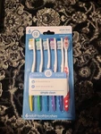 Six Buddies Adult Medium Toothbrushes Assorted Colors 6 18 Month Supply. Fixed Price $9.99.