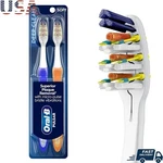 Battery Powered Oral-b Pulsar Toothbrush 2 Pack Microban Bristles Plaque Removal. Fixed Price $19.54.