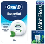 1 Oral B Essential Mint Floss Waxed 50M Dental Healthy Gum. Fixed Price $5.77.