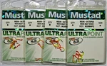 Four Packs (6 Hooks Per Pack) Mustad 92569FC Fish Neon Chartreuse Size 8. Fixed Price $12.99.