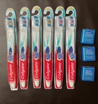 Lot Colgate 360 Whole Mouth Clean Soft Bristle Toothbrush & Oral Floss. Fixed Price $9.99.