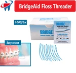 Bridgeaid Dental Threader Ortho Flossing Under Bridges And Braces, 1000/BX. Fixed Price $68.45.
