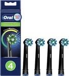 Oral-b Cross Action Replacement Brush Heads Pack Of 4, Black. Fixed Price $21.30.