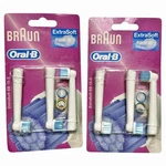 Oral-b Plaque Remover EB15 Extra Soft Toothbrush Head Refills 6 Total New. Fixed Price $24.49.