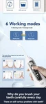 Waterpulse Oral Irrigator Dental Flosser Teeth Whitening Waterproof Portab. Fixed Price $50.00.