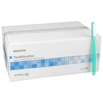 Mckesson Adult Soft Bristle Manual Toothbrushes Green 10 Boxes - 144 Per. Fixed Price $133.11.