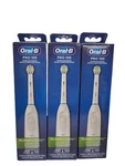 3X! Oral-b Pro 100 Flossaction, Battery Powered Electric Toothbrush, White. Fixed Price $29.99.