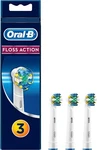 Oral-b Floss Action Electric Toothbrush Replacement Heads 3 Pack. Fixed Price $19.89.