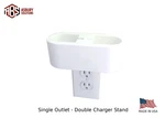 Double Charger Stand - Single Outlet Wall Plate For Philips Sonicare HX6100 Base. Fixed Price $24.99.