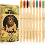 Bamboo Toothbrush Boar Bristles 100% Biodegradable And Natural 8 Pieces Of One. Fixed Price $16.99.