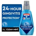 Crest Health Multi-protection Mouthwash With Cpc Clean Mint, 1L (33.8 Fl Oz). Fixed Price $7.99.
