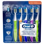 Oral-b Pulsar Pro Health Toothbrushes, Soft Bristle, Pack 5. Fixed Price $28.89.