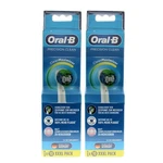 Oral-b Precision Clean Replacement Electric Brush Heads Packs Of 10 (total 20). Fixed Price $63.92.